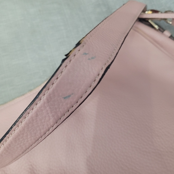 KATE SPADE LIGHT PINK LEATHER SHOULDER / HANDBAG - Picture 4 of 10